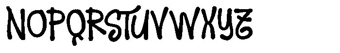 Kozigate Regular Font UPPERCASE
