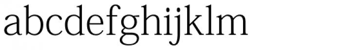 Kozuka Mincho Pr6N ExtraLight Font LOWERCASE