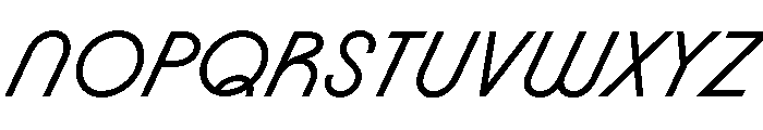 Kobe1.1 Oblique Font UPPERCASE
