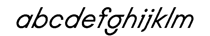 Kobe1.1 Oblique FONT