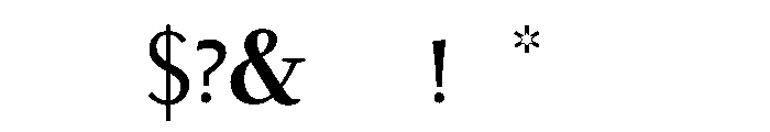 Kobodaishiv0.2Variable DisplayBold Font OTHER CHARS
