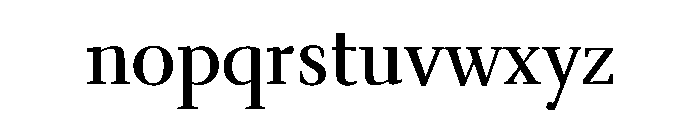 Kobodaishiv0.2Variable DisplayRegular Font LOWERCASE