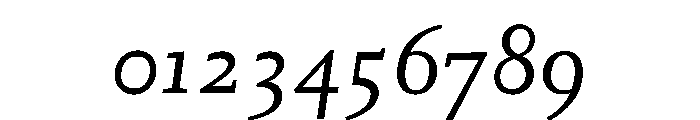 Kobodaishiv03 LightItalic Instance Font OTHER CHARS