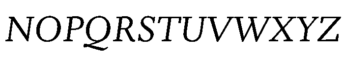 Kobodaishiv03 LightItalic Instance Font UPPERCASE