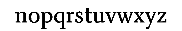 Kobodaishiv03 Medium Instance Font LOWERCASE