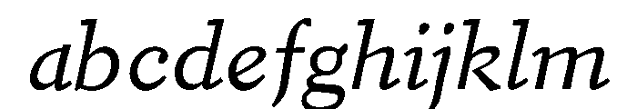 Kobodaishiv03 MicroLightItalic Instance FONT