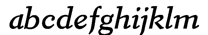 Kobodaishiv03 MicroMediumItalic Instance FONT