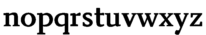 Kobodaishiv03 MicroSemibold Instance Font LOWERCASE