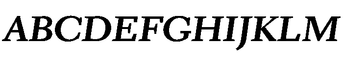 Kobodaishiv03 MicroSemiboldItalic Instance Font UPPERCASE