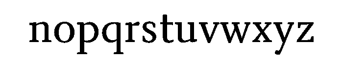Kobodaishiv03 Regular Instance Font LOWERCASE