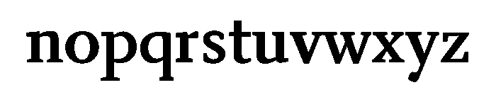 Kobodaishiv03 TextBold Instance Font LOWERCASE