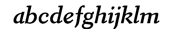 Kobodaishiv03 TextSemiboldItalic Instance FONT