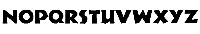 KochGrotesk 10Korpus Font UPPERCASE