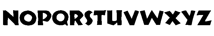 KochGrotesk 12Cicero Font UPPERCASE