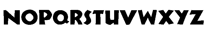 KochGrotesk 16Tertia Font UPPERCASE