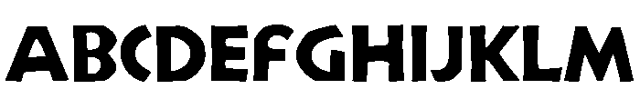 KochGrotesk 16TertiaMinuskel Font UPPERCASE