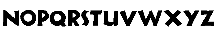 KochGrotesk 28Doppelmittel Font UPPERCASE