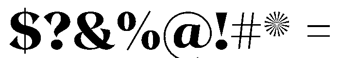 Kokoro Bold Instance Font OTHER CHARS