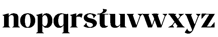 Kokoro Bold Instance Font LOWERCASE