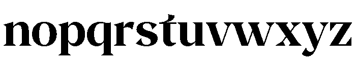 Kokoro Bold Font LOWERCASE