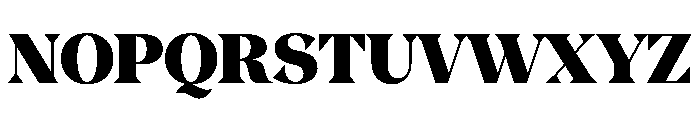 Kokoro Heavy Instance Font UPPERCASE