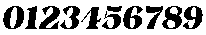 Kokoro HeavyItalic Font OTHER CHARS