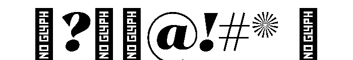 Kokoro HeavyItalic Font OTHER CHARS