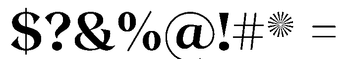 Kokoro Medium Instance Font OTHER CHARS