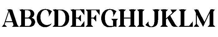 Kokoro Medium Instance Font UPPERCASE