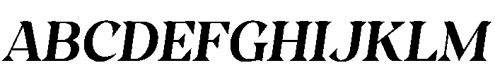 Kokoro MediumItalic Instance 739c3b58 Font UPPERCASE