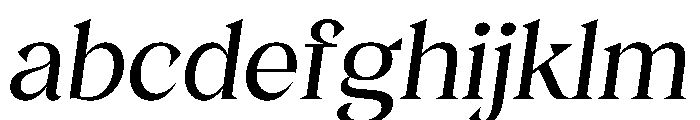 Kokoro RegularItalic Instance FONT