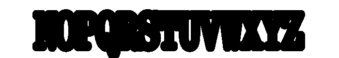Kommuna NarrowBlack Font UPPERCASE