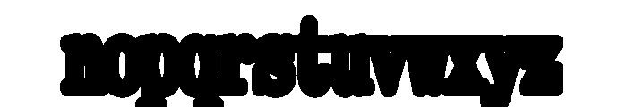 Kommuna NarrowBlack Font LOWERCASE