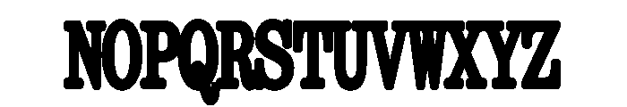 Kommuna NarrowBold Font UPPERCASE