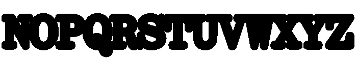 Kommuna NormalBlack Ed668712 Font UPPERCASE