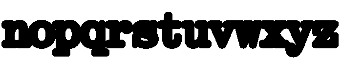 Kommuna NormalBlack Ed668712 Font LOWERCASE