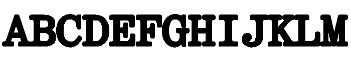 Kommuna NormalBold 2d05f54a Font UPPERCASE