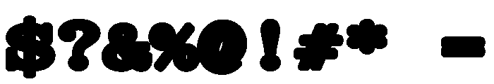 Kommuna WideBlack Font OTHER CHARS