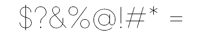Konnect Variable Font OTHER CHARS