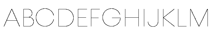 Konnect Variable Font UPPERCASE