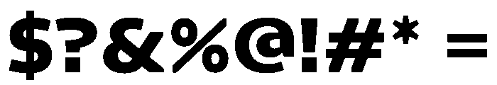 Konsole1.0 Bold Font OTHER CHARS