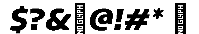Konsole1.0 BoldItalic Font OTHER CHARS