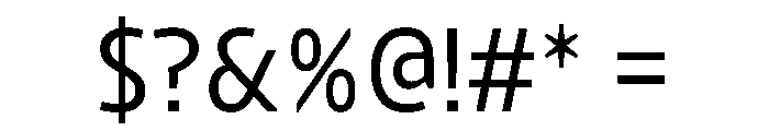 Konsole1.0 Compact Font OTHER CHARS