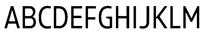 Konsole1.0 Compact Font UPPERCASE