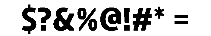 Konsole1.0 CompactBold Font OTHER CHARS