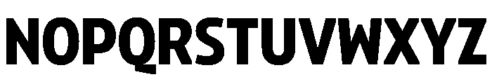 Konsole1.0 CompactBold Font UPPERCASE