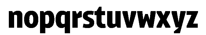 Konsole1.0 CompactBold Font LOWERCASE