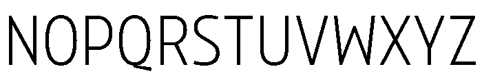 Konsole1.0 CompactLight Font UPPERCASE