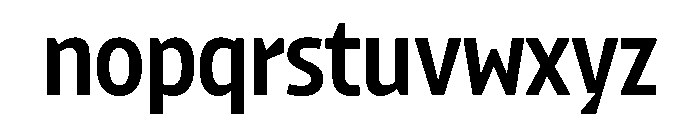 Konsole1.0 CompactSemibold Font LOWERCASE