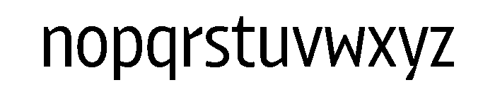 Konsole1.0 Compact Font LOWERCASE